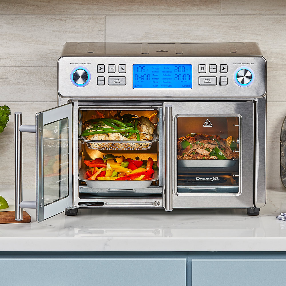 Horno y freidora de aire SMARTSYNX™ DUPLEX PowerXL de 24L PowerXL